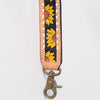 ADSTF101 Hand Tooled Genuine Leather Handle Strap