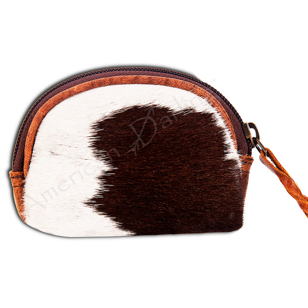 ADBG472 American Darling Hair-On Cowhide Coin Purse Bag