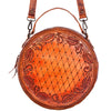 ADBG463 American Darling Hand Tooled Leather Canteen Bag