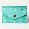 LC-ADBGZ141 Hair-On Cowhide Coin Purse - Western Leather Mini Wallet