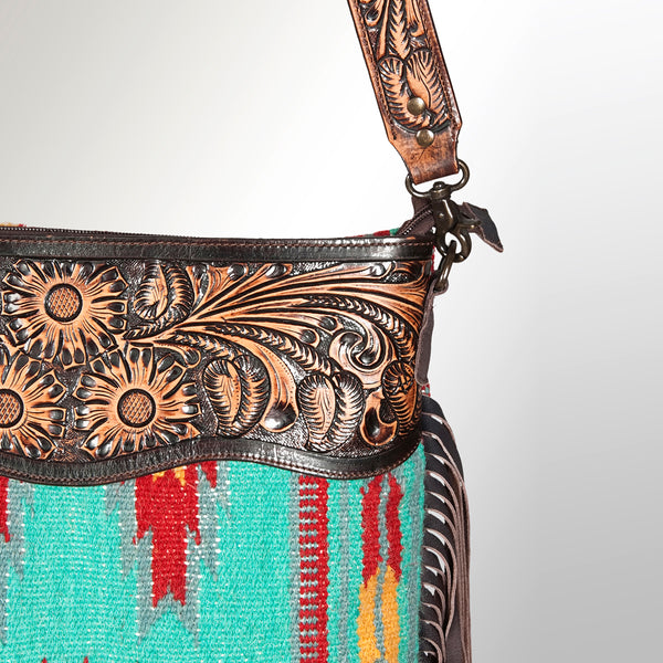 LC-ADBGZ158 Crossbody Genuine Western Leather Women Bag