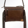 ADBG109 American Darling Hair-On Cowhide Leather Western Crossbody Bag with Fringes