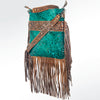 ADBGS192 Large Crossbody Genuine Western Leather Women Bag Pearl