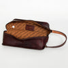 ADBGZ165 Hand Tooled Leather Toiletry Bag - Western Dopp Kit for Travel & Grooming