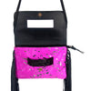 ADBG501 American Darling Small Cross body Bag - Hair-On Cowhide Hand Tooled Floral Leather