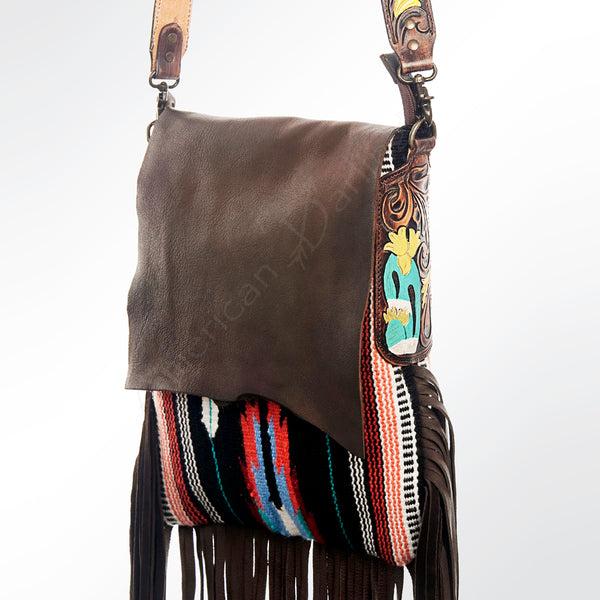 LC-ADBGZ175B Messenger Genuine Western Leather Women Bag