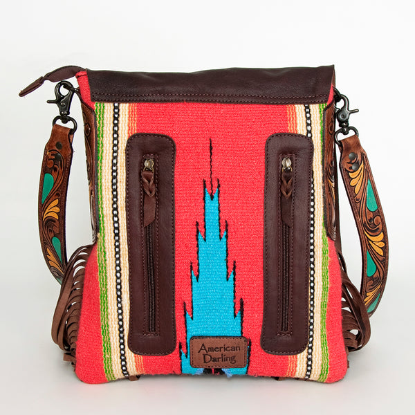LC-ADBGZ175E Messenger Genuine Western Leather Women Bag
