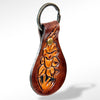LC-ADKR146 Hand Tooled Genuine Leather Keyring