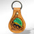 LC-ADKR148 Hand Tooled Genuine Leather Keyring
