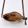 ADBG236 American Darling Western Cross body Bag with Saddle Blanket & Fringes