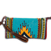 ADBG344 American Darling Aztec Saddle Blanket Western Style Wristlet Clutch Bag