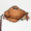 ADBG344 American Darling Aztec Saddle Blanket Western Style Wristlet Clutch Bag