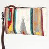 ADBG344 American Darling Aztec Saddle Blanket Western Style Wristlet Clutch Bag