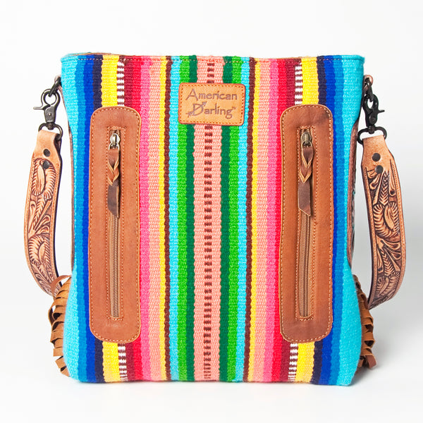 LC-ADBGZ181 Large Crossbody Genuine Western Leather Women Bag