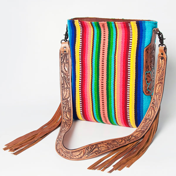 LC-ADBGZ181 Large Crossbody Genuine Western Leather Women Bag