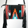LC-ADBGZ183B Crossbody Genuine Western Leather Women Bag Becca