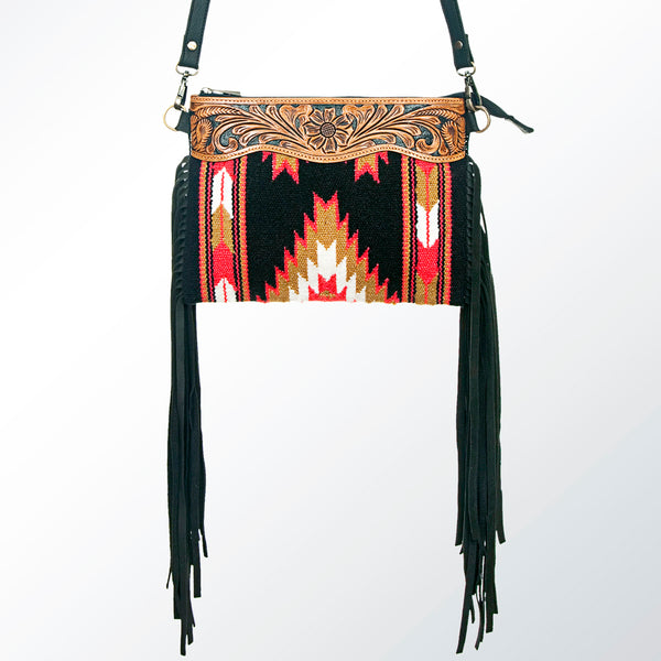LC-ADBGZ184 Crossbody Genuine Western Leather Women Bag Becca