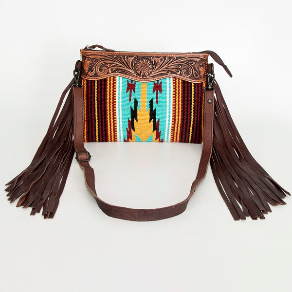 LC-ADBGZ184DCrossbody Genuine Western Leather Women Bag Becca