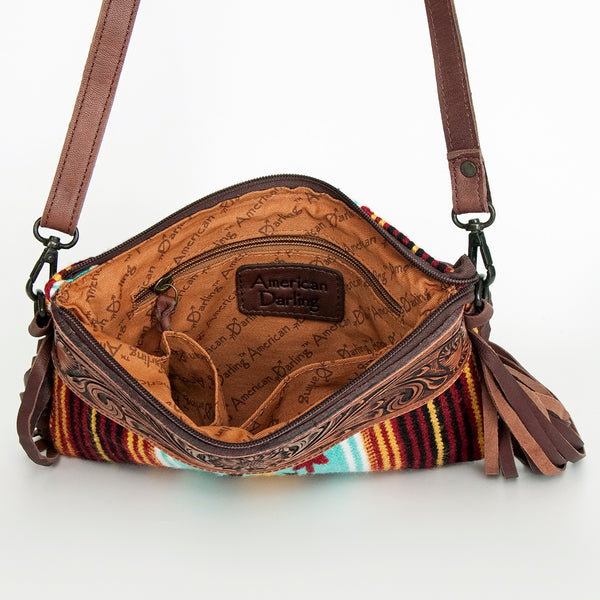 LC-ADBGZ184DCrossbody Genuine Western Leather Women Bag Becca