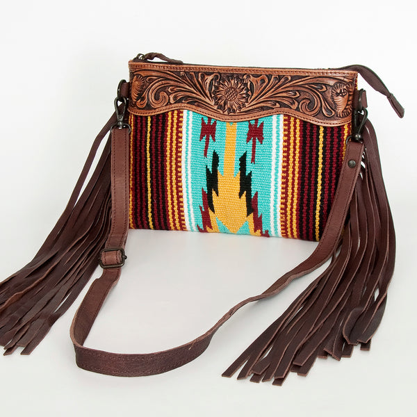 LC-ADBGZ184DCrossbody Genuine Western Leather Women Bag Becca