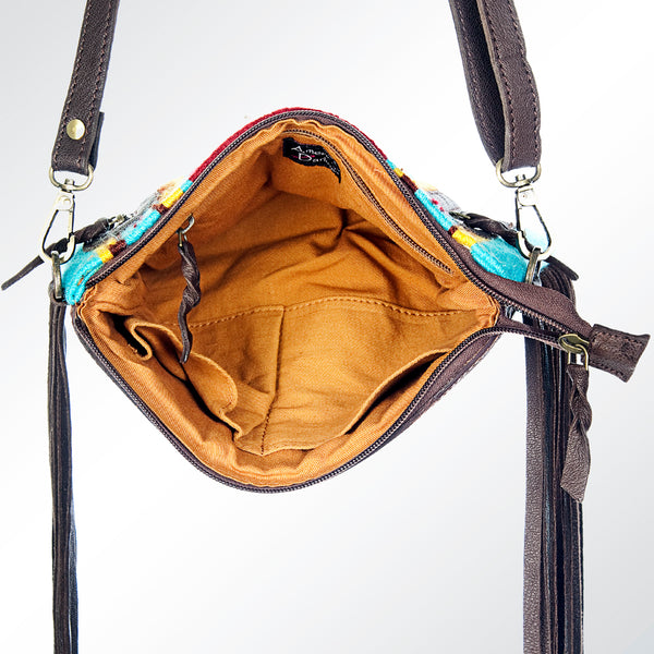 LC-ADBGZ184ECrossbody Genuine Western Leather Women Bag Becca