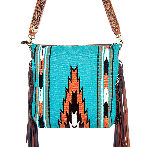 LC-ADBGZ171 Crossbody Genuine Western Leather Women Bag