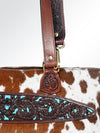 LC-ADBGI103B Tote Hand Tooled Genuine Western Leather Women Bag