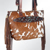 LC-ADBGI103B Tote Hand Tooled Genuine Western Leather Women Bag
