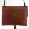 LC-ADBGI115 Hand-Tooled Leather Coin Purse - Western Mini Crossbody with Floral Flap & Fringe