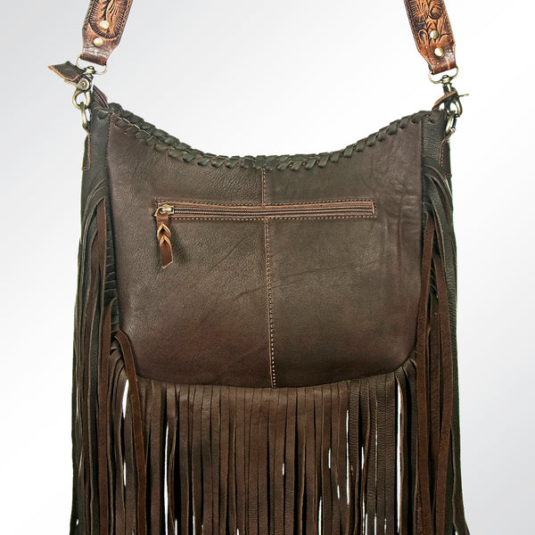 LC-ADBGZ187TRQ Crossbody Hair On Genuine Western Leather Women Bag