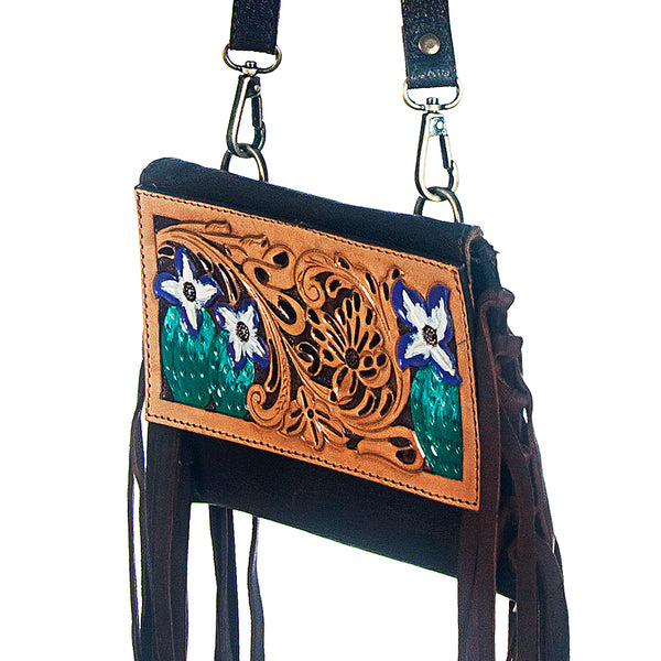 LC-ADBGZ189 Crossbody Genuine Western Leather Women Bag