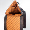 LC-ADBGZ196BRW Genuine Cowhide & Leather Western Backpack with Fringe and Whipstitch - Boho Cowgirl Bag