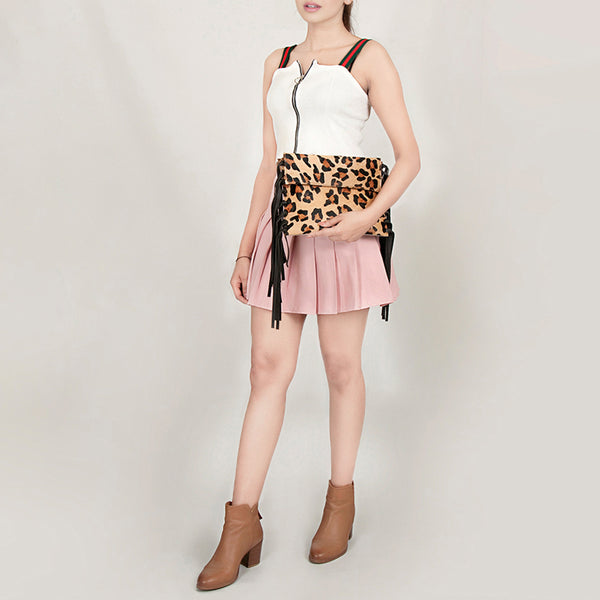 LC-ADBGZ207CHE Envelope Genuine Western Leather Women Bag