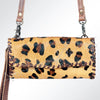 ADBG514 American Darling Handcrafted Printed Hair-On Cowhide & Leather Small Cross body Bag