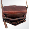 ADBG514 American Darling Handcrafted Printed Hair-On Cowhide & Leather Small Cross body Bag
