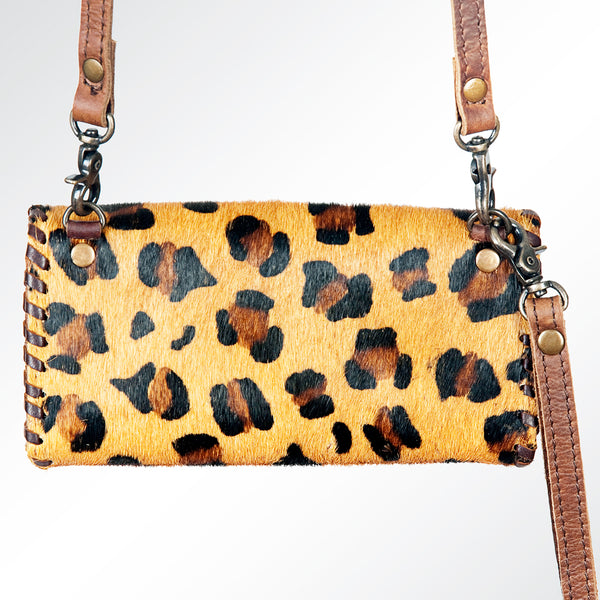 ADBG514 American Darling Handcrafted Printed Hair-On Cowhide & Leather Small Cross body Bag