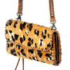 ADBG514 American Darling Handcrafted Printed Hair-On Cowhide & Leather Small Cross body Bag