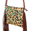 ADBG109 American Darling Hair-On Cowhide Crossbody Bag with Fringe