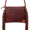 ADBG109 American Darling Hair-On Cowhide Crossbody Bag - Genuine Leather Western Purse