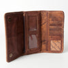 ADBG486 American Darling Hand Tooled Floral Leather Western Wallet Bag
