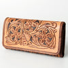 ADBG486 American Darling Hand Tooled Floral Leather Western Wallet Bag