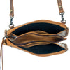 ADBG535 American Darling Handcrafted Braided Hair-On Cowhide Crossbody Bag