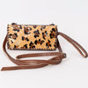 ADBG535 American Darling Handcrafted Braided Hair-On Cowhide Crossbody Bag