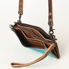ADBG535 American Darling Handcrafted Braided Hair-On Cowhide Crossbody Bag