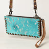 ADBG535 American Darling Handcrafted Braided Hair-On Cowhide Crossbody Bag