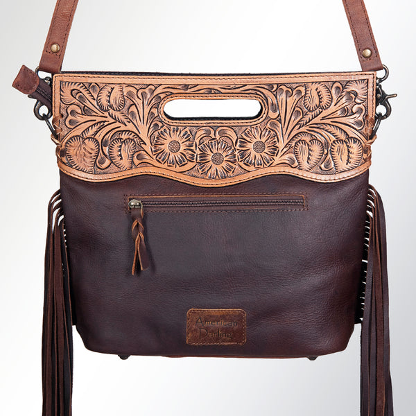 ADBGS146 Crossbody Genuine Western Leather Women Bag Teah