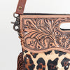 ADBGS146 Crossbody Genuine Western Leather Women Bag Teah