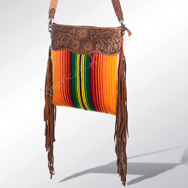 LC-ADBGZ223 Crossbody Genuine Western Leather Women Bag