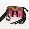 LC-ADBGZ231 Wristlet Genuine Western Leather Women Bag