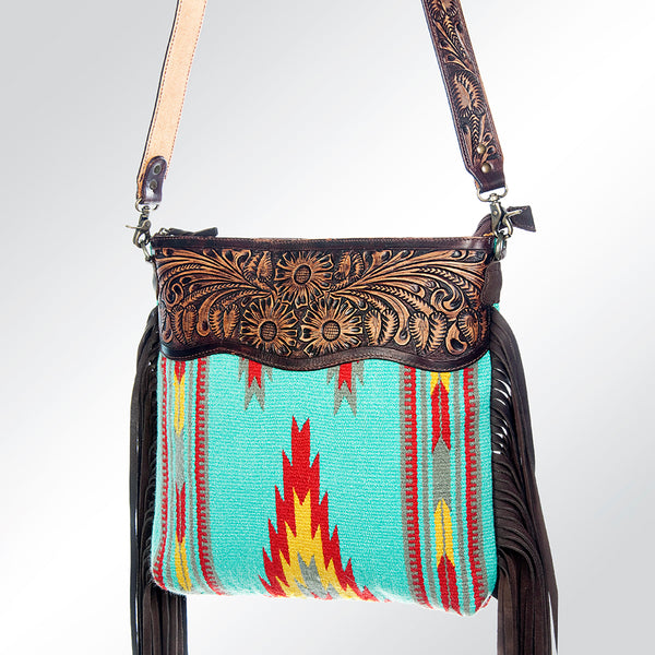 ADBGZ235 Signature Crossbody Genuine Leather Women Bag